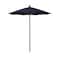 California Umbrella 7.5' Black Aluminum Market Patio Umbrella, Sunbrella Navy 194061334447 - alternate 1